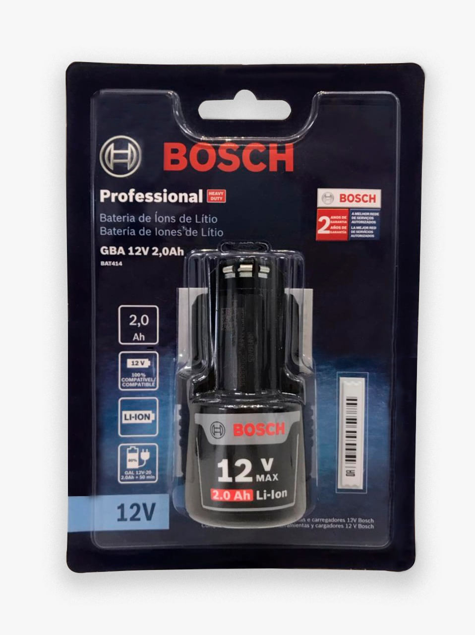Batería BOSCH GBA 12v-2.0Ah 
