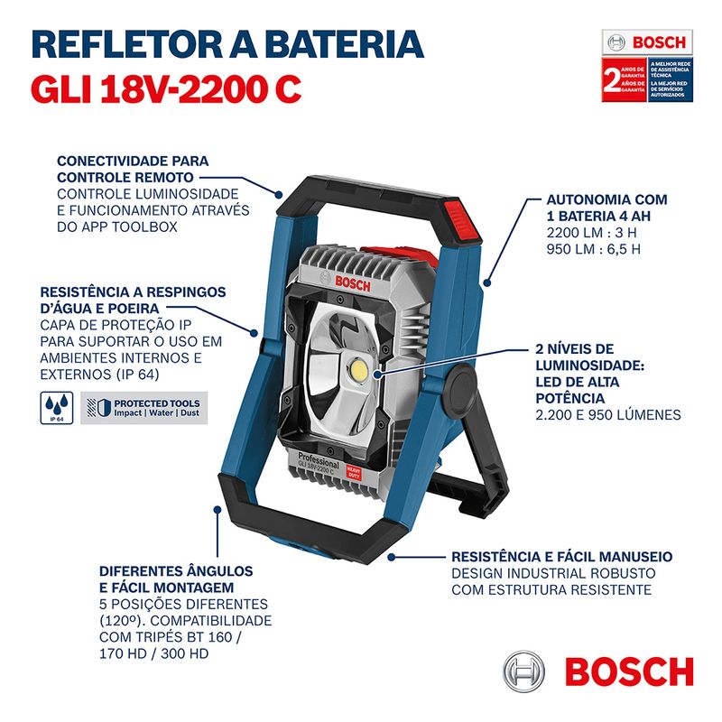 Refletor-a-bateria-Bosch-GLI-18V-2200C-18V-sem-bateria-S9727