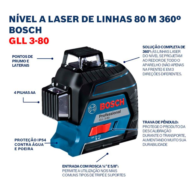 NIvel-a-Laser-GLL-3-80-S10434