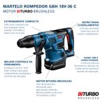 Martelete-a-bateria-Bosch-GBH-18V-36-C-BITURBO-18V-Sem-Bateria-em-maleta-S6794