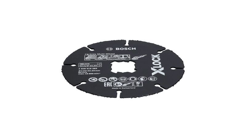 Disco de Corte Multimaterial X-LOCK Bosch Carbide 115mm