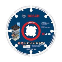 Disco diamantado Metal 115X22,23mm X-LOCK
