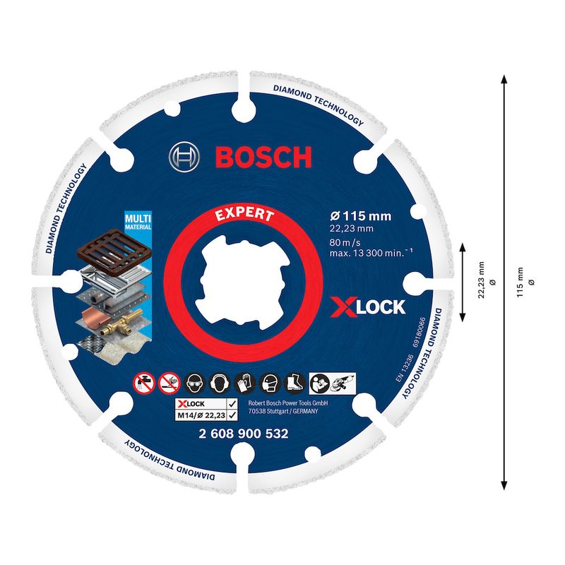 Disco-diamantado-Metal-115X22-23mm-X-LOCK-S11959