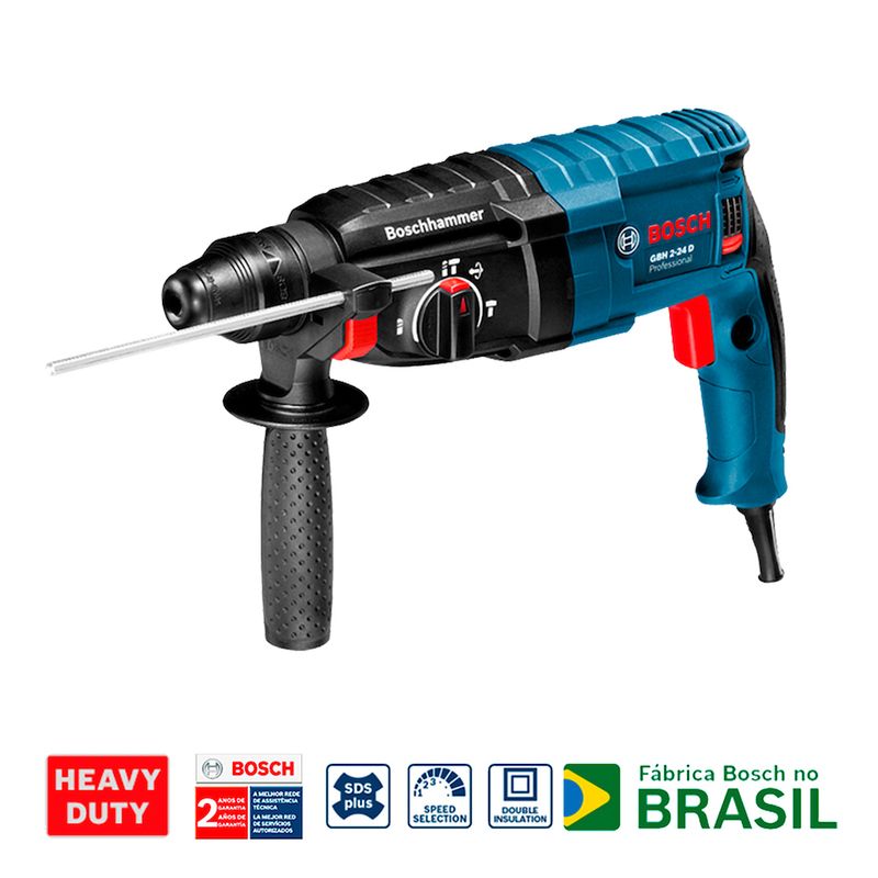 Martelo-Perfurador-Rompedor-GBH-2-24-D-Mandril-e-Adaptador-220V-S13167