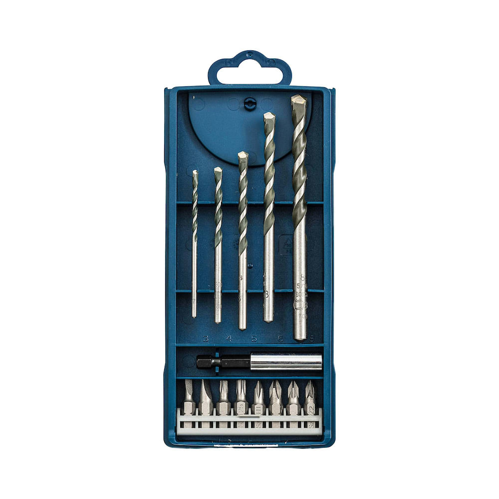 Mini X-Line 14 Brocas Para Perfurar e Parafusar Multiuso