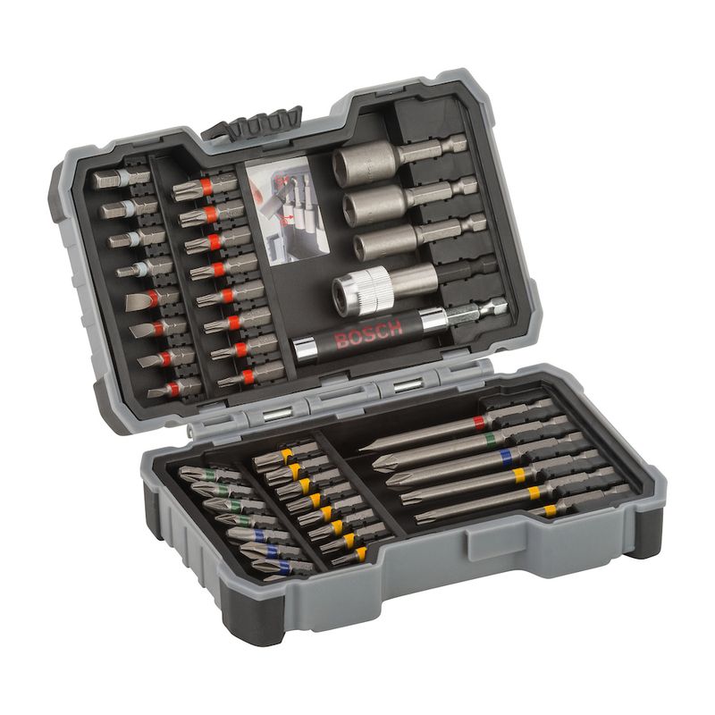 Kit-de-pontas-e-soquetes-Bosch-Extra-Hard-com-43-peCas-P11399