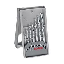 Jogo brocas p/ concreto CYL-1 encaixe cilíndrico Ø3-4-5-5.5-6-7-8 mm Bosch