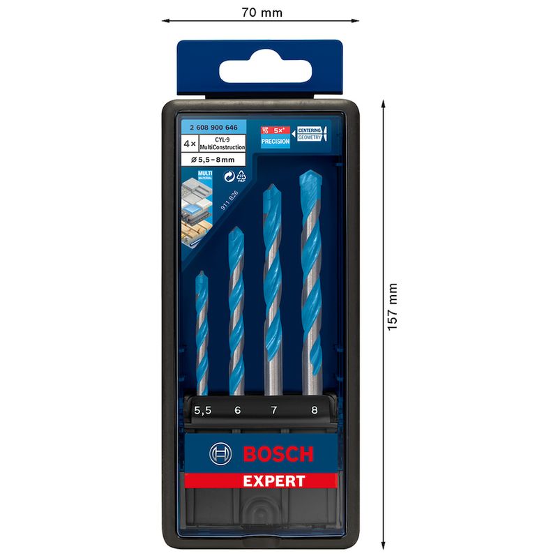 Kit-Broca-Bosch-EXPERT-CYL-9-Multiconstruction---5-5-6-7-8mm-4pcs-S15071