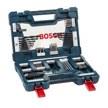 Kit de pontas e brocas em Titânio Bosch V-Line 91 peças