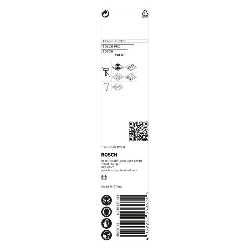 Broca-Bosch-EXPERT-HEX-9-Multiconstruction-3x45x90-mm-S16446
