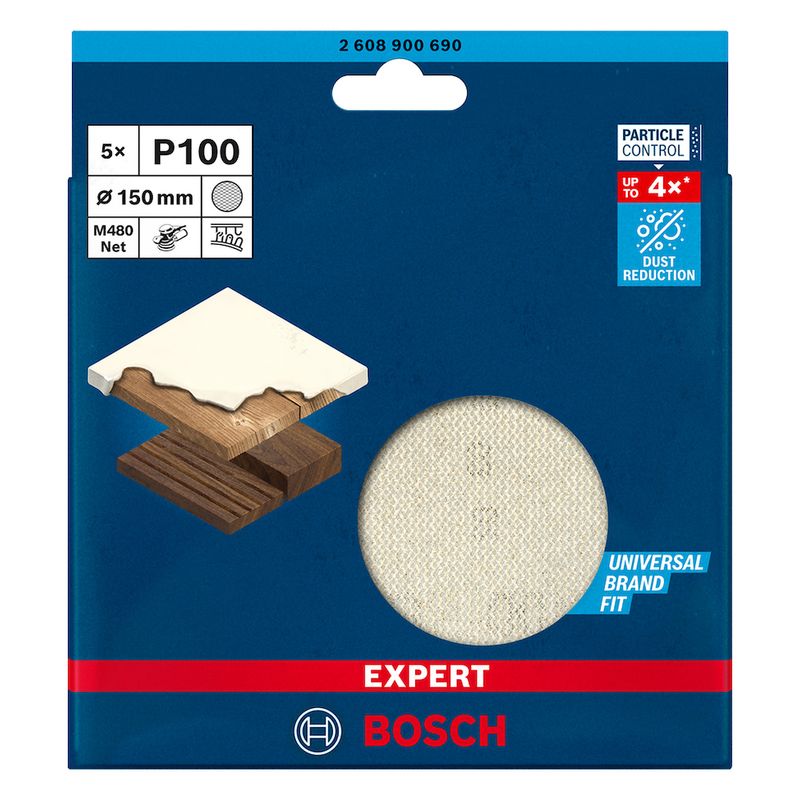 Disco-de-Lixa-Bosch-EXPERT-M480-150mm-G100--5-peCas-P24361
