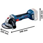 Combo-Bosch-Furadeira-GSB-185-LI---Esmerilhadeira-GWS-180-LI---2-Baterias---Carregador-S16558