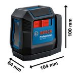 NIvel-a-Laser-Linha-Vermelha-Bosch-GLL-12-22-de-12-m-com-suporte-giratOrio-S16586