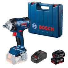 Chave de Impacto GDS 18V-400 com Carregador GAL 1880 CV Bosch