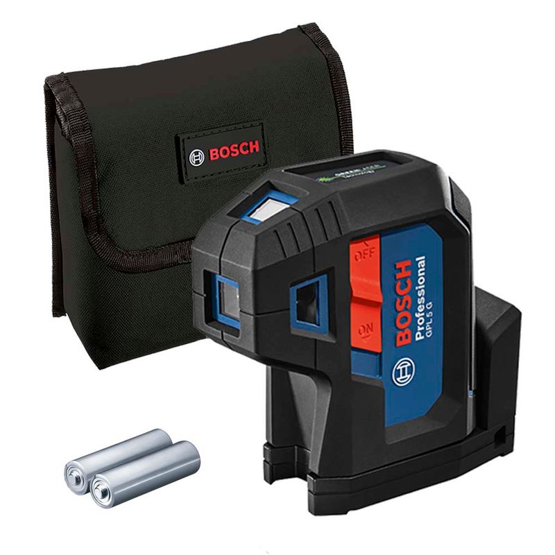 NIvel-a-Laser-Verde-GPL-5-G-5-Pontos-de-ProjeCAo-Bosch-P21269