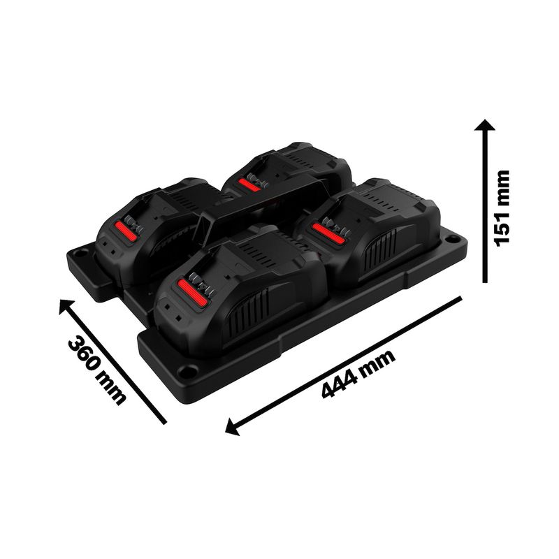 Multicarregador-Bosch-GAL-18V-4-80-220V-S18455