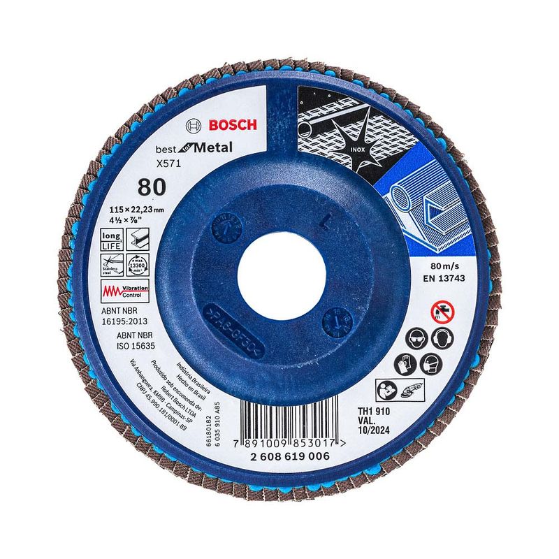 Disco-Flap-Bosch-Best-for-Metal;-115mm-G80;-Reto-P23827