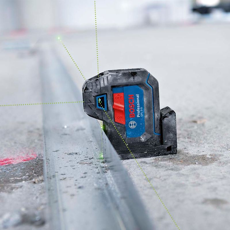 NIvel-a-Laser-Verde-GPL-5-G-5-Pontos-de-ProjeCAo-Bosch-S8097