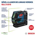 Nivelador-de-linhas-verdes-Bosch-GLL-2-15-G-15-metros-S13956