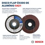 Disco-Flap-Bosch-X421-Oxido-de-Aluminio-115mm-G120--Curvo-10-unidades-S16870